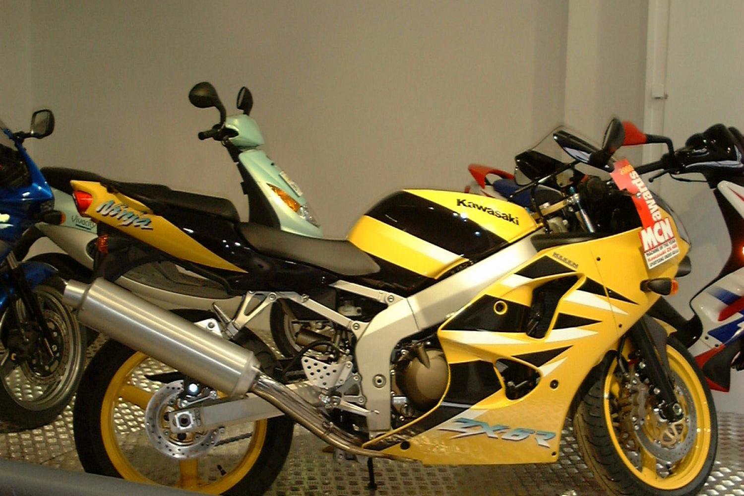 Motor bike in Motorcycle Showroom for Oxford Motorcycle Engineers