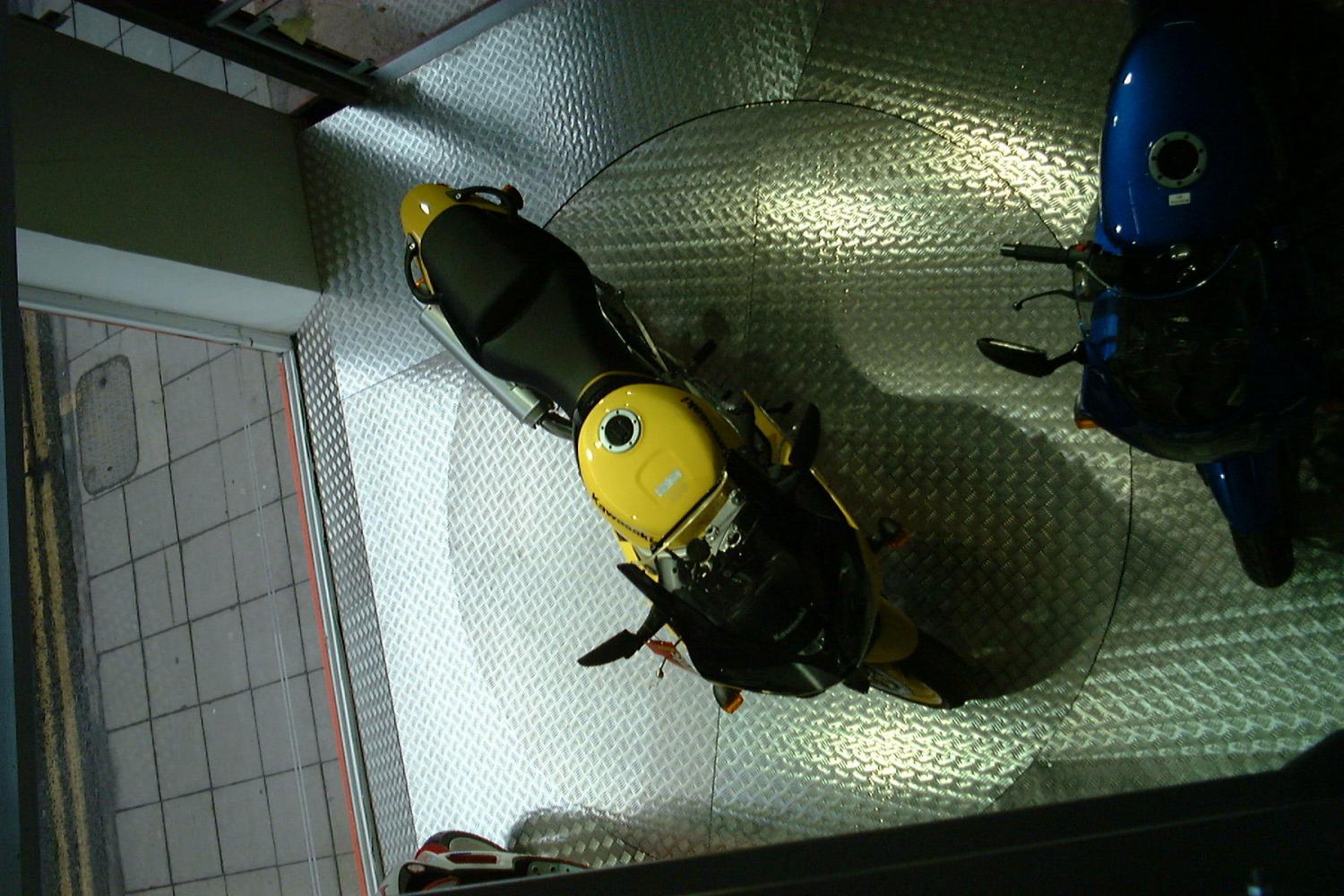 Arial shot of Motorcycle Showroom for Oxford Motorcycle Engineers