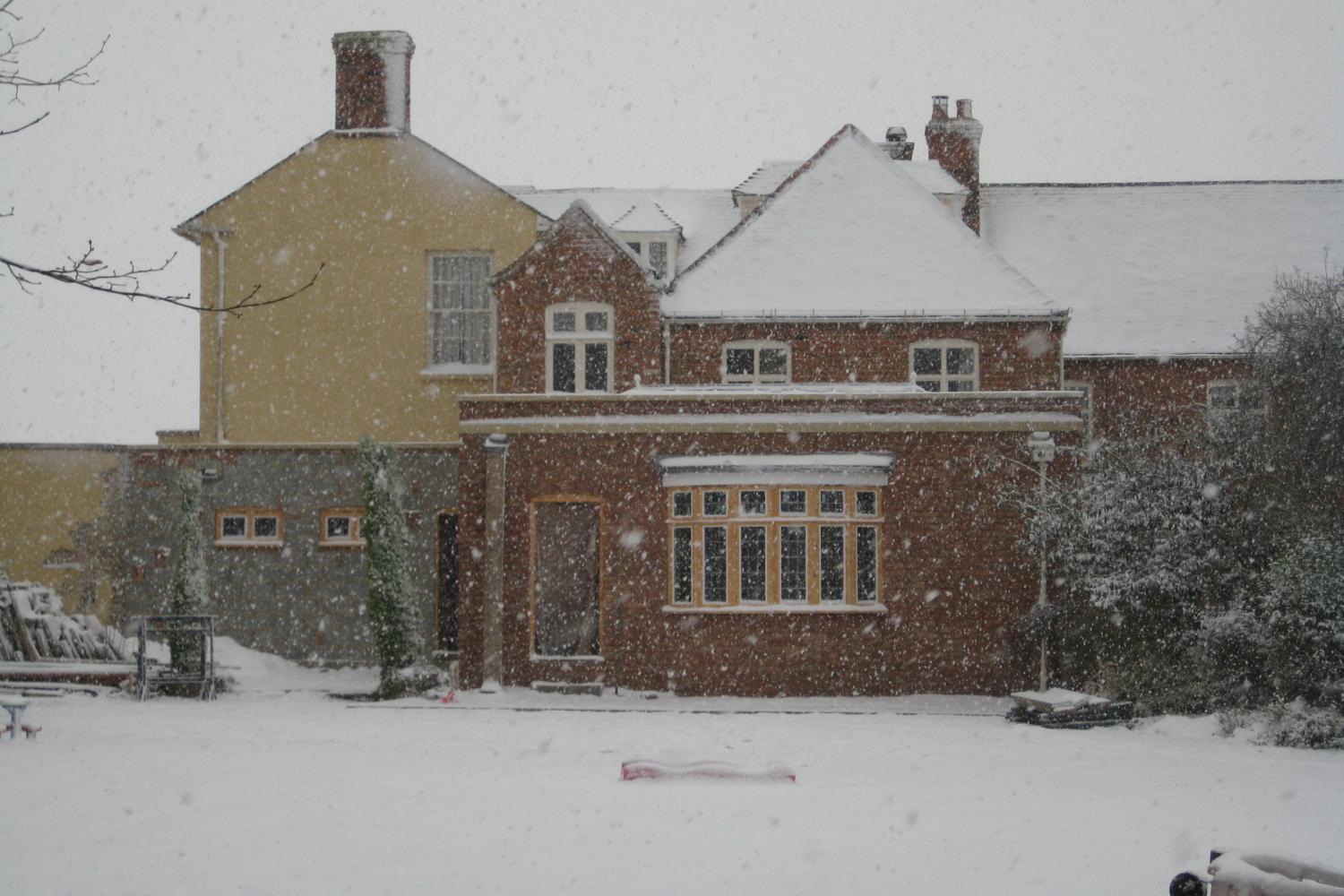 Aston Mullins Farm Genearl View of Three Extensions