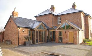 Hogshaw Farmhouse conversion of the old dairy to form a family room